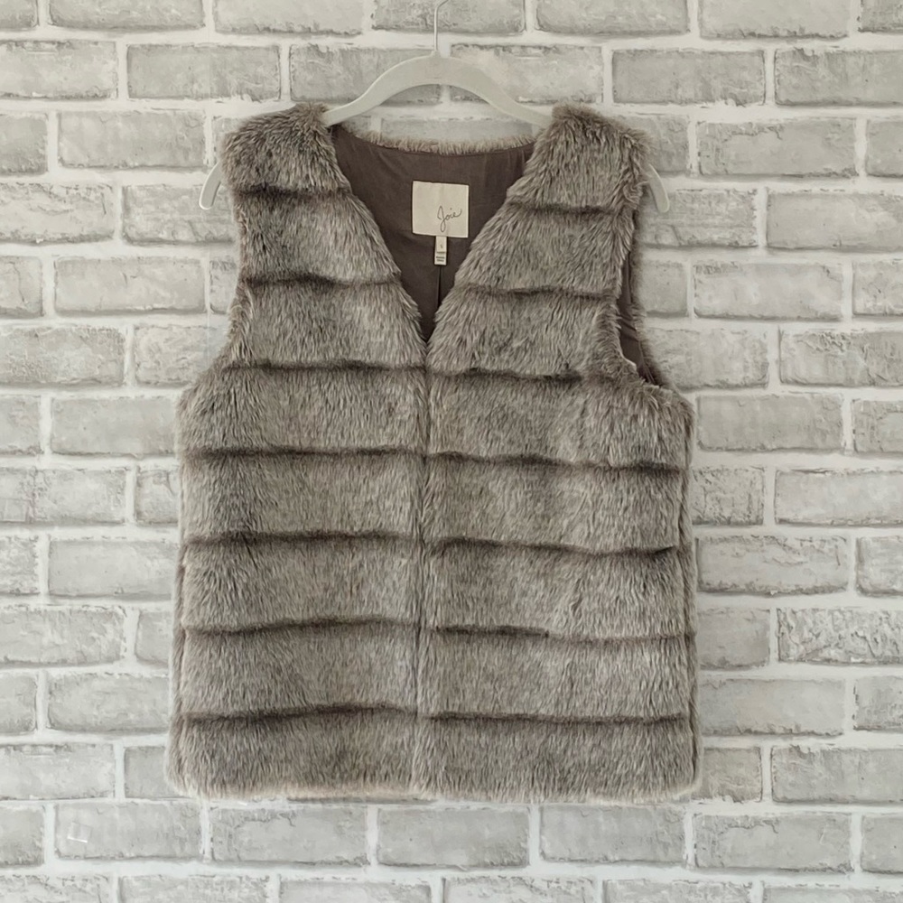 Joie Faux Fur Vest